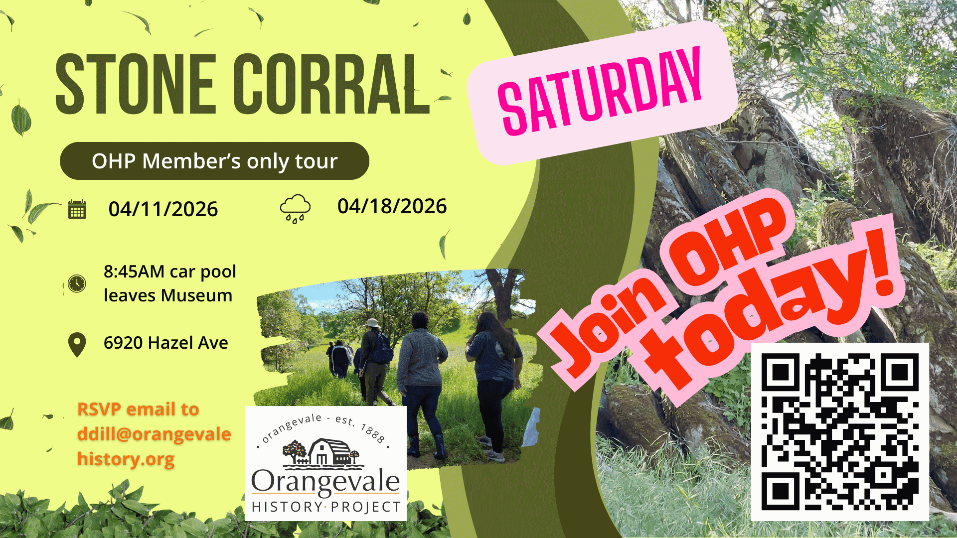 Members Only Stone Corral Tour